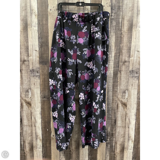 Pants Wide Leg By Torrid In Multi-colored, Size: 4