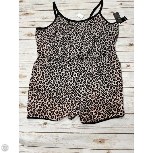 Athletic Dress By Torrid In Animal Print, Size: 4