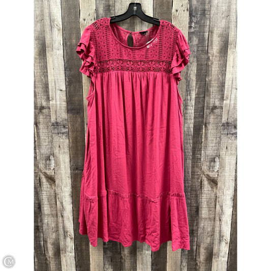 Dress Casual Short By Torrid In Pink, Size: 4