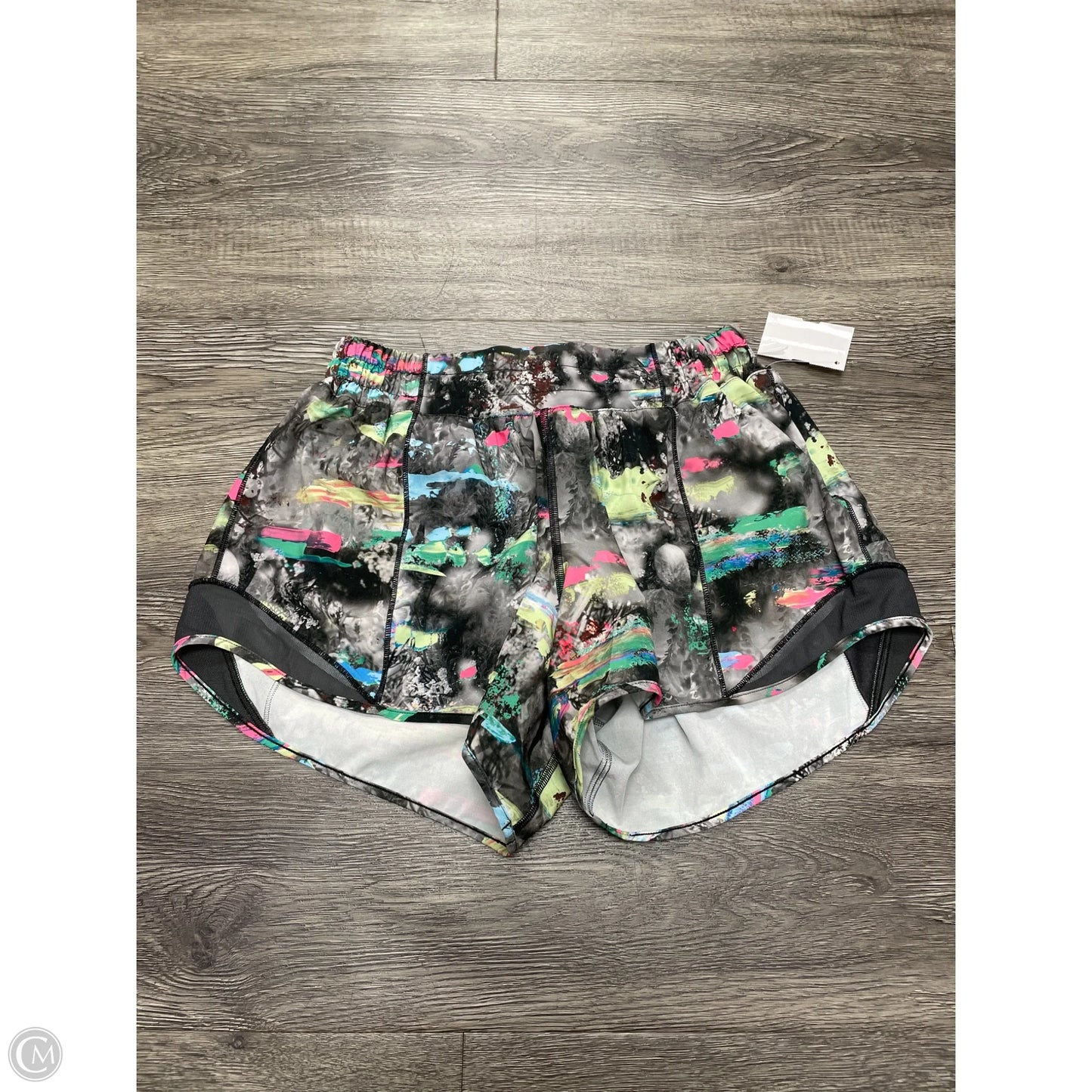Athletic Shorts By Lululemon In Multi-colored, Size: 6