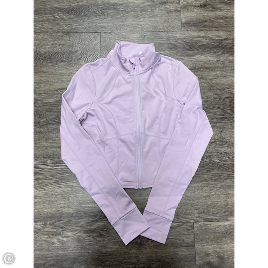 Athletic Jacket By Fabletics In Purple, Size: S