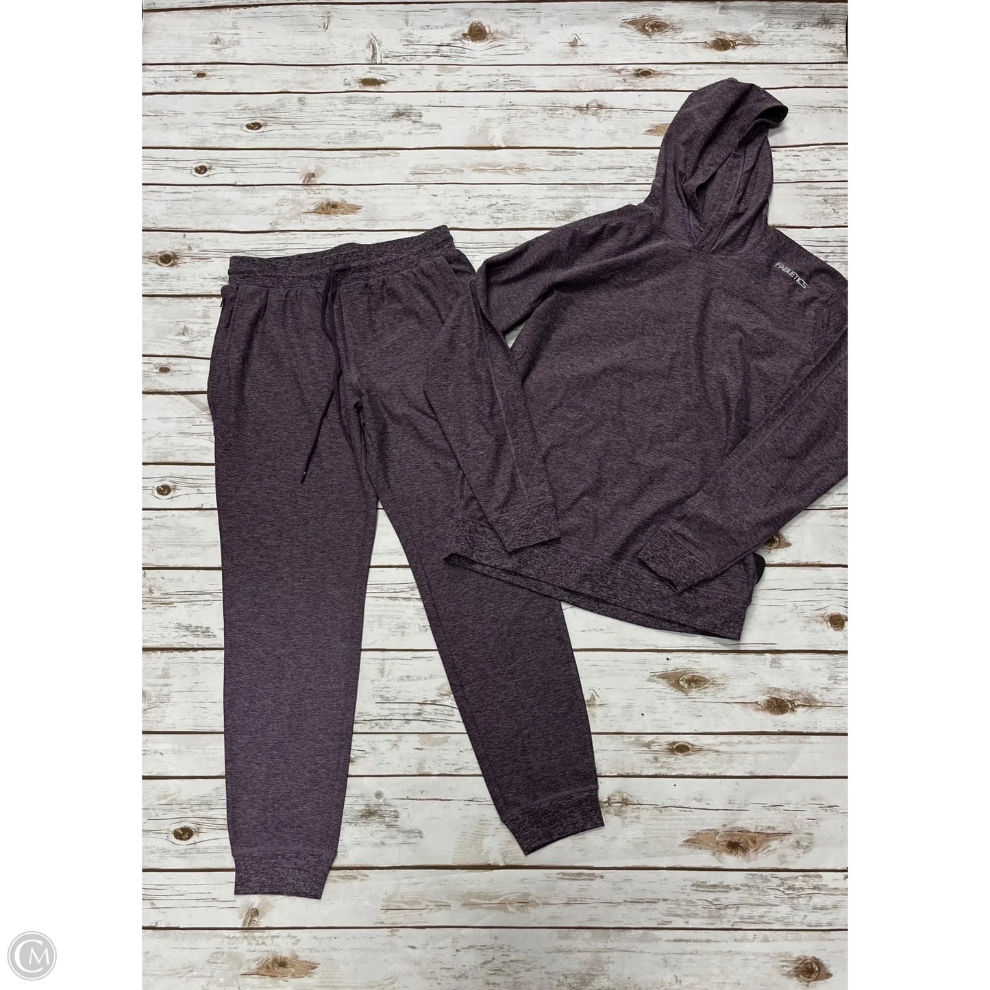 Athletic Pants 2pc By Fabletics In Purple, Size: S