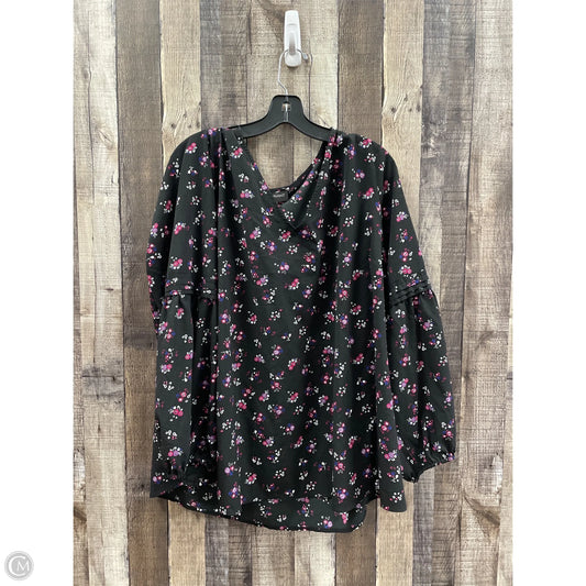 Top Long Sleeve By Lane Bryant In Multi-colored, Size: 3x