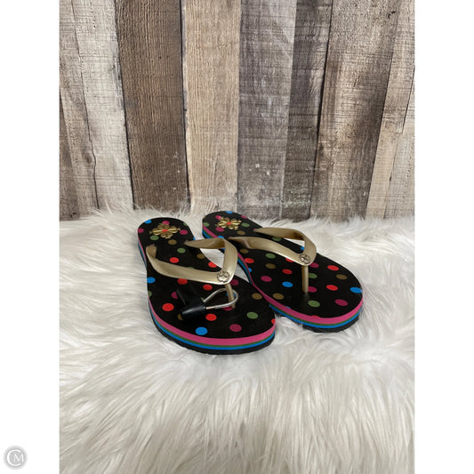 Sandals Designer By Kate Spade In Multi-colored, Size: 10