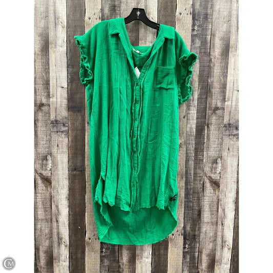 Dress Casual Short By Umgee In Green, Size: 2x