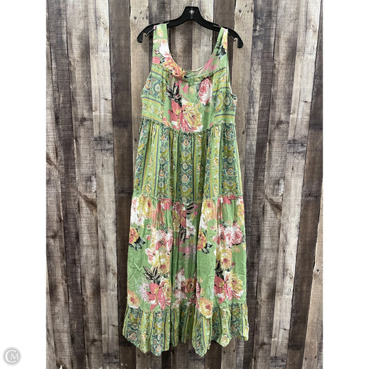 Dress Casual Maxi By Davi & Dani In Multi-colored, Size: 1x