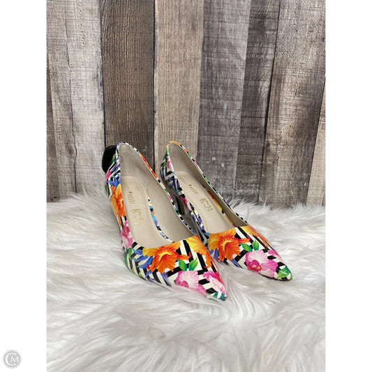 Shoes Heels Stiletto By Capelli In Multi-colored, Size: 8