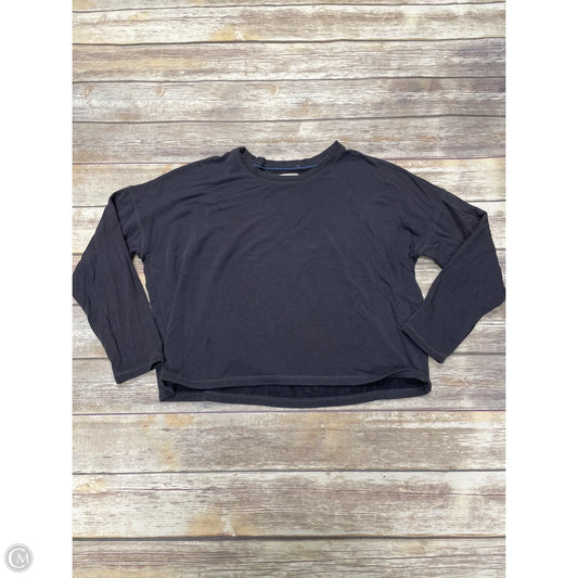 Sweatshirt Crewneck By Madewell In Grey, Size: L