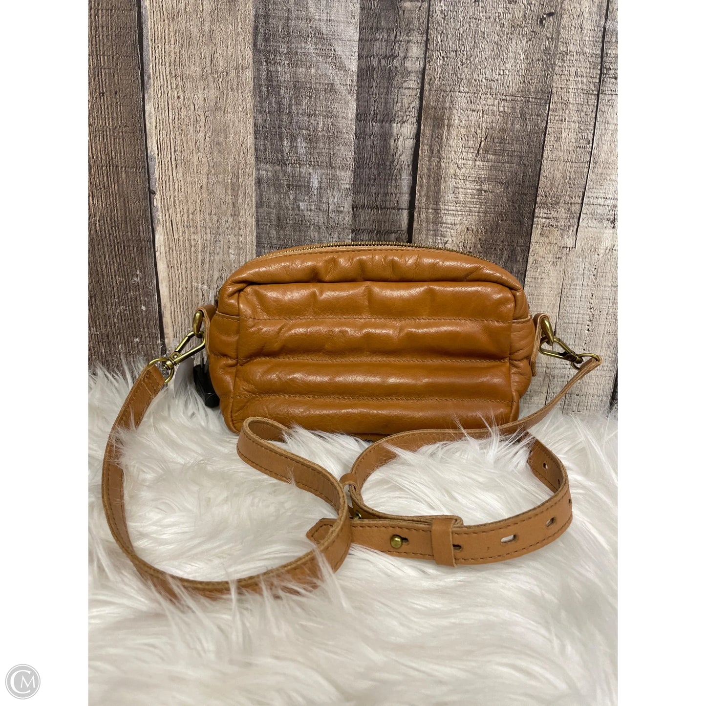 Crossbody Leather By Madewell, Size: Small