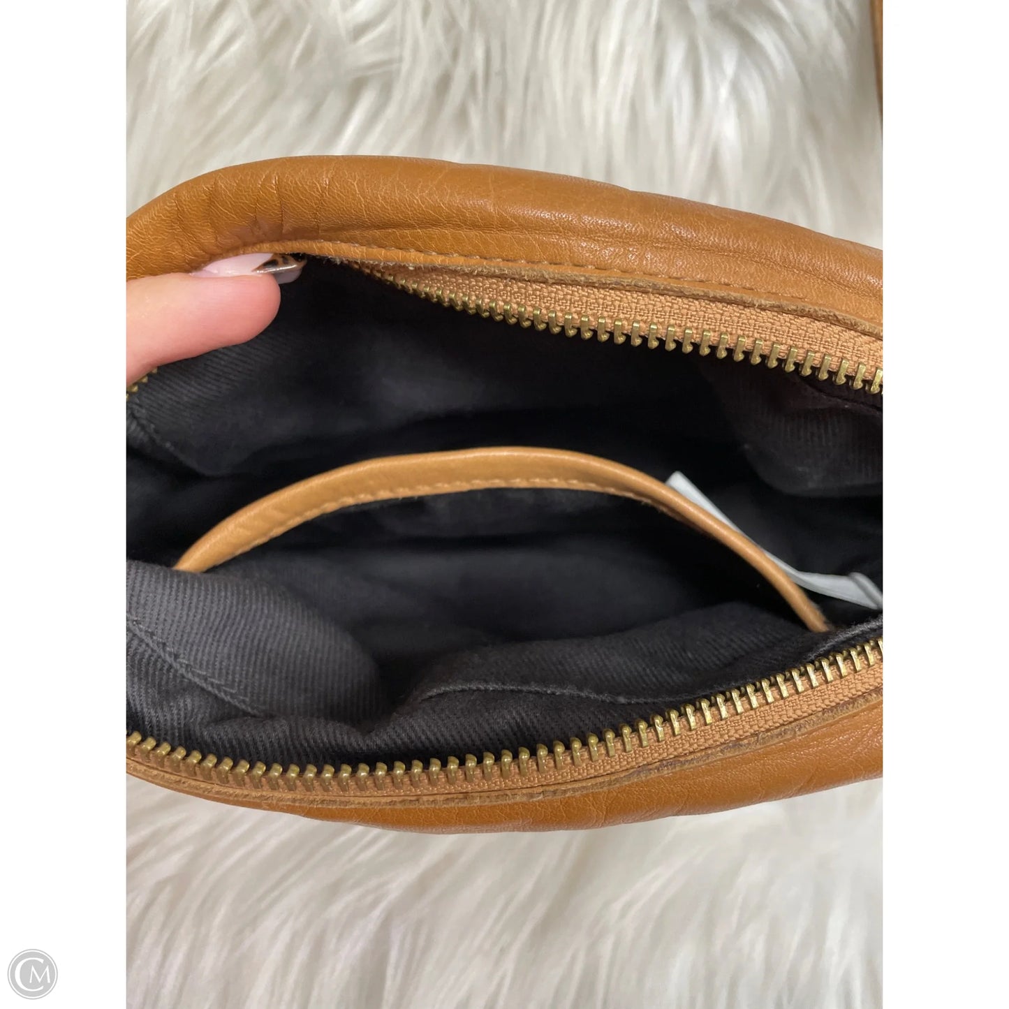 Crossbody Leather By Madewell, Size: Small