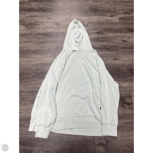 Sweatshirt Hoodie By Danskin In Green, Size: L