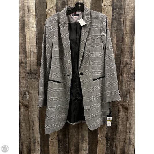 Blazer By Tommy Hilfiger In Plaid Pattern, Size: L