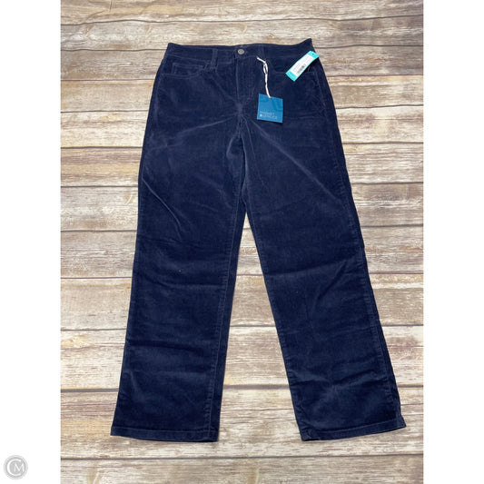 Pants Corduroy By Market & Spruce In Navy, Size: 10