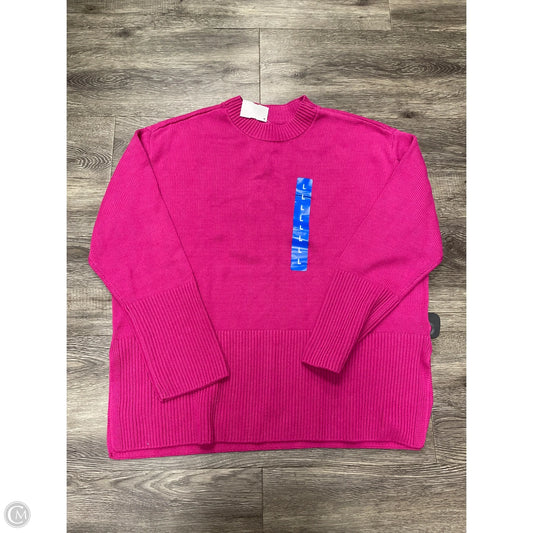 Sweater By Gap In Pink, Size: L