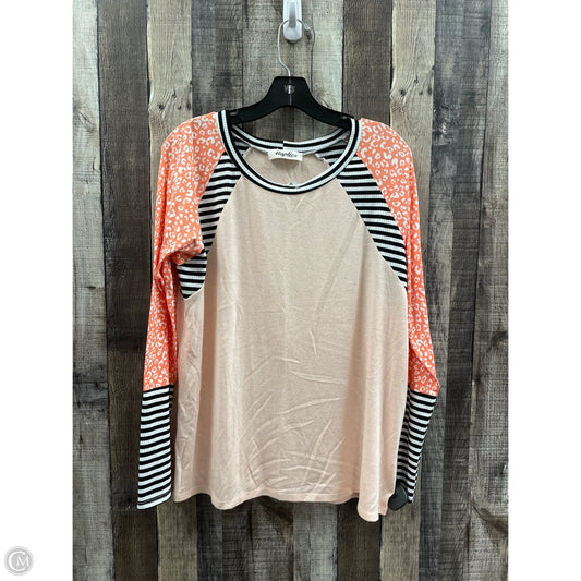 Top Long Sleeve By Haptics In Multi-colored, Size: M