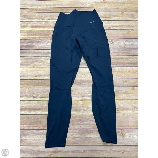 Athletic Leggings By Nike In Blue, Size: M