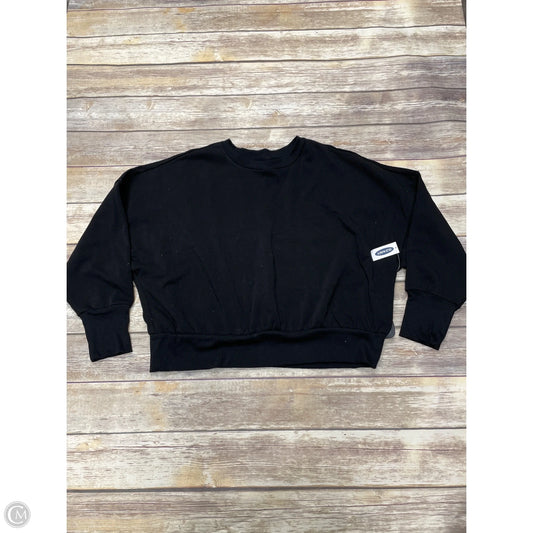 Sweatshirt Crewneck By Old Navy In Black, Size: Xxl