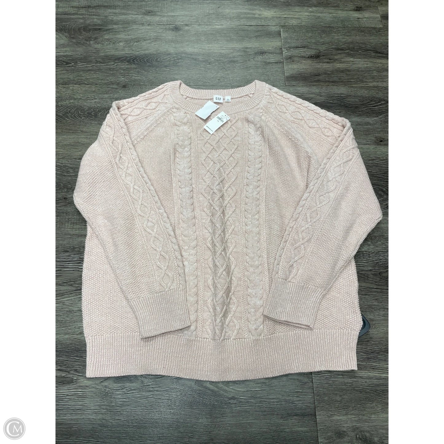 Sweater By Gap In Pink, Size: Xxl
