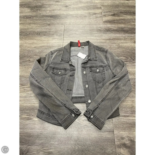 Jacket Denim By Divided In Black Denim, Size: M