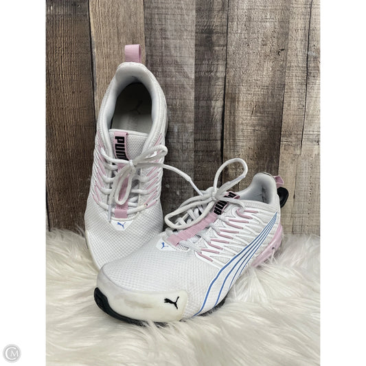 Shoes Athletic By Puma In White, Size: 8.5