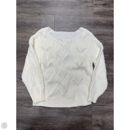 Sweater By Cmf In Ivory, Size: S