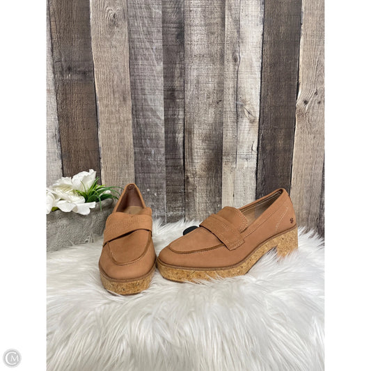 Shoes Heels Block By Lucky Brand In Tan, Size: 6.5