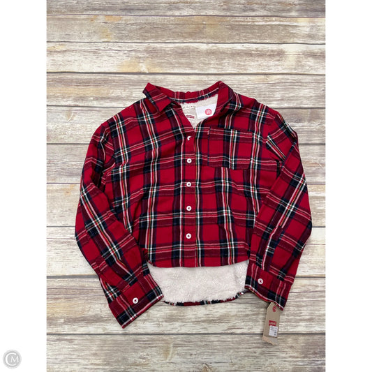 Jacket Shirt By Cme In Plaid Pattern, Size: L