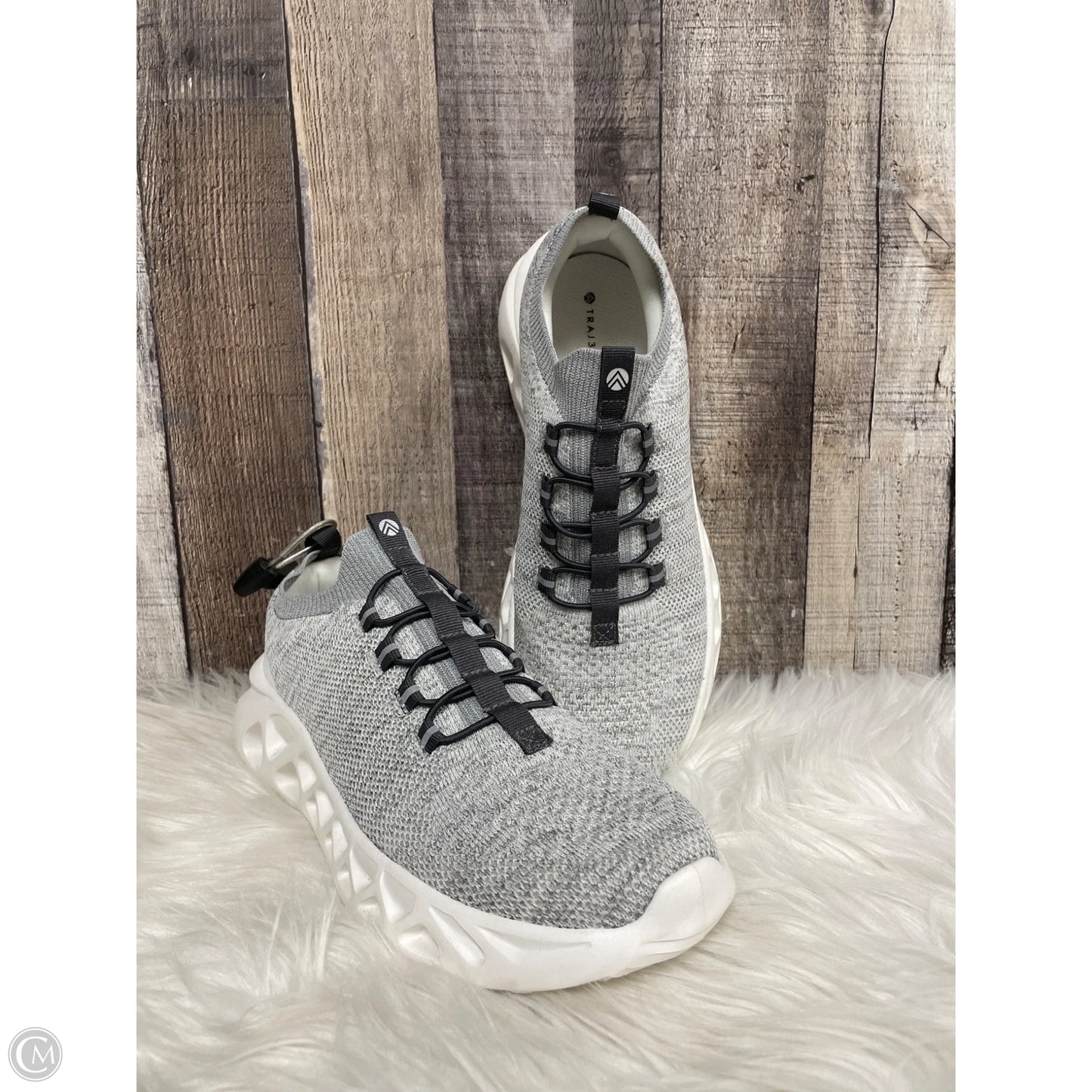 Shoes Athletic By Cme In Grey, Size: 9.5