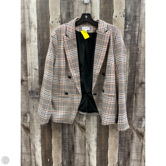 Blazer By Evereve In Plaid Pattern, Size: L