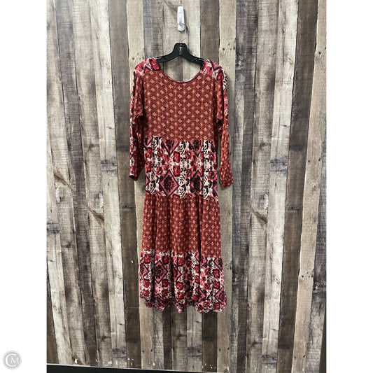 Dress Casual Maxi By Easel In Multi-colored, Size: S