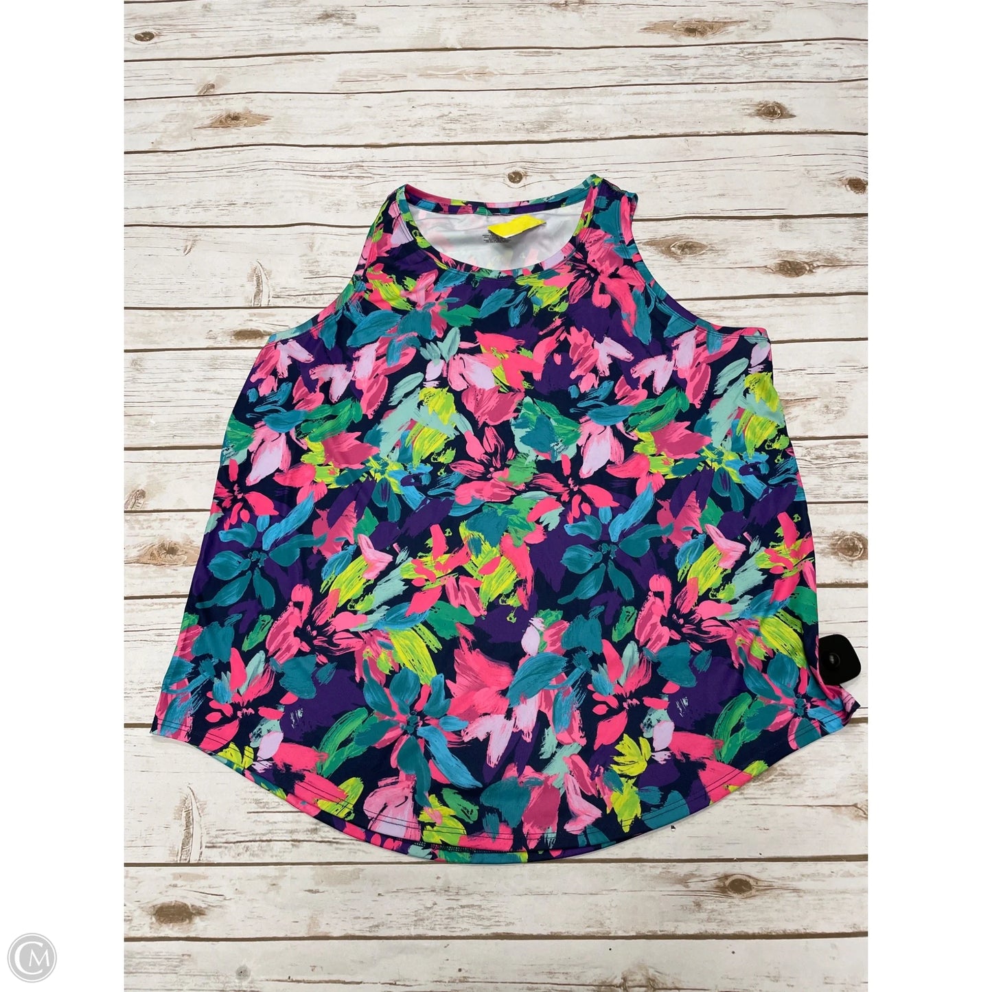 Athletic Tank Top By Tek Gear In Multi-colored, Size: Xxl