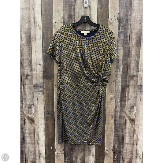 Dress Designer By Michael Kors In Navy, Size: Xl