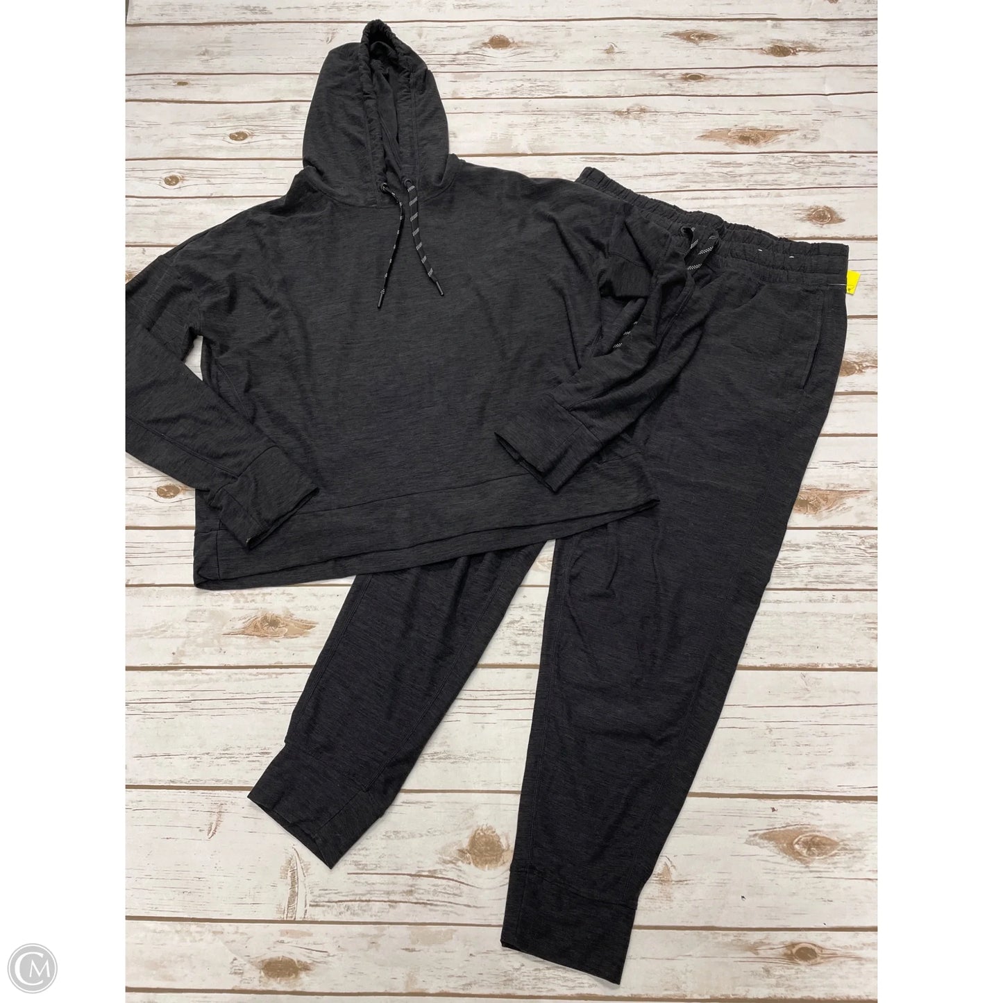 Athletic Pants 2pc By Flx In Black, Size: M