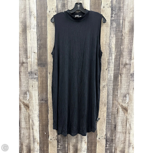 Dress Casual Midi By Gap In Black, Size: Xl