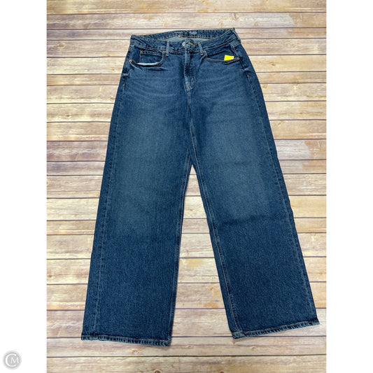 Jeans Wide Leg By Old Navy In Blue Denim, Size: 12