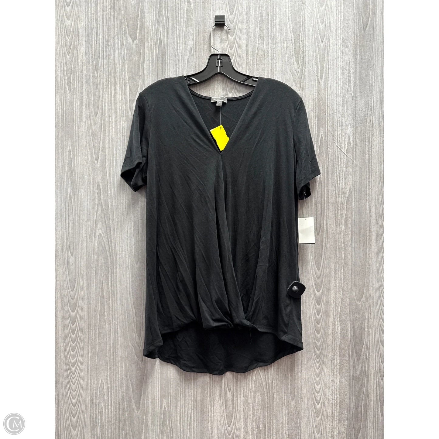 Top Short Sleeve Basic By Cme In Black, Size: Xl