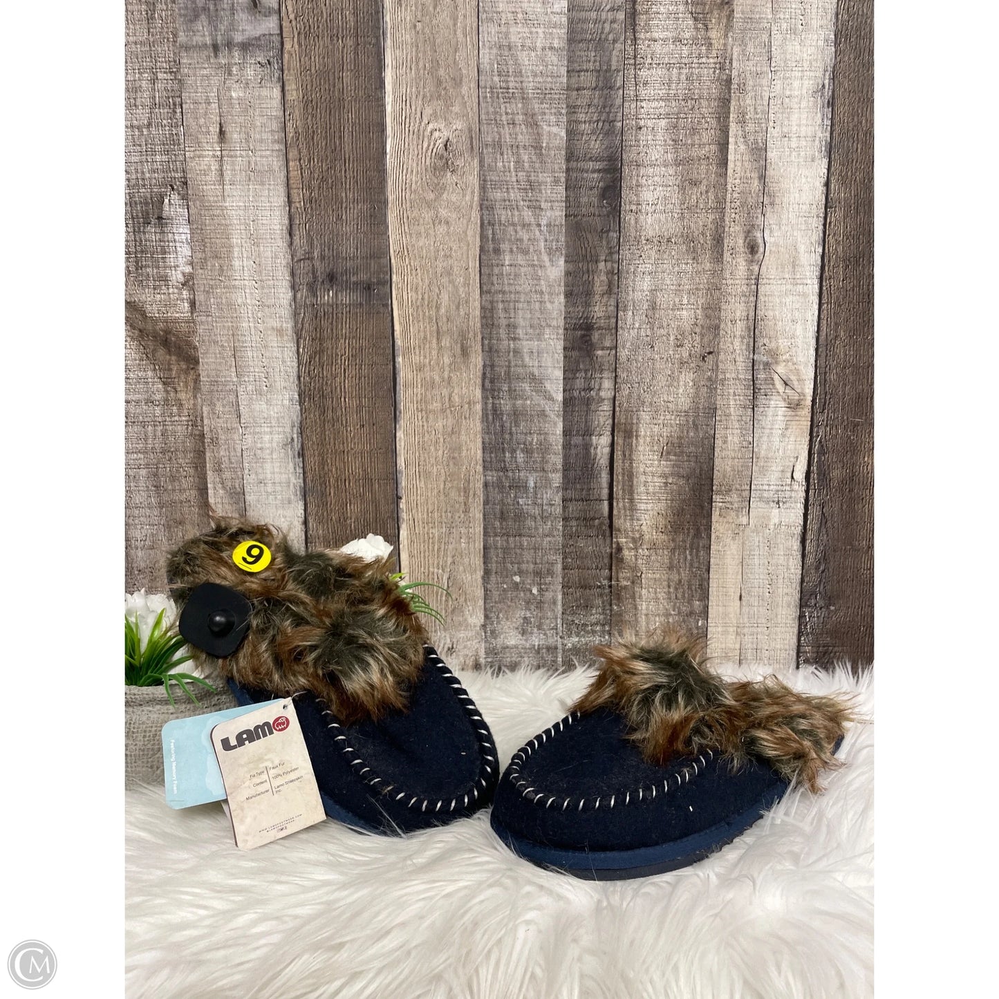 Slippers By Cmf In Navy, Size: 9