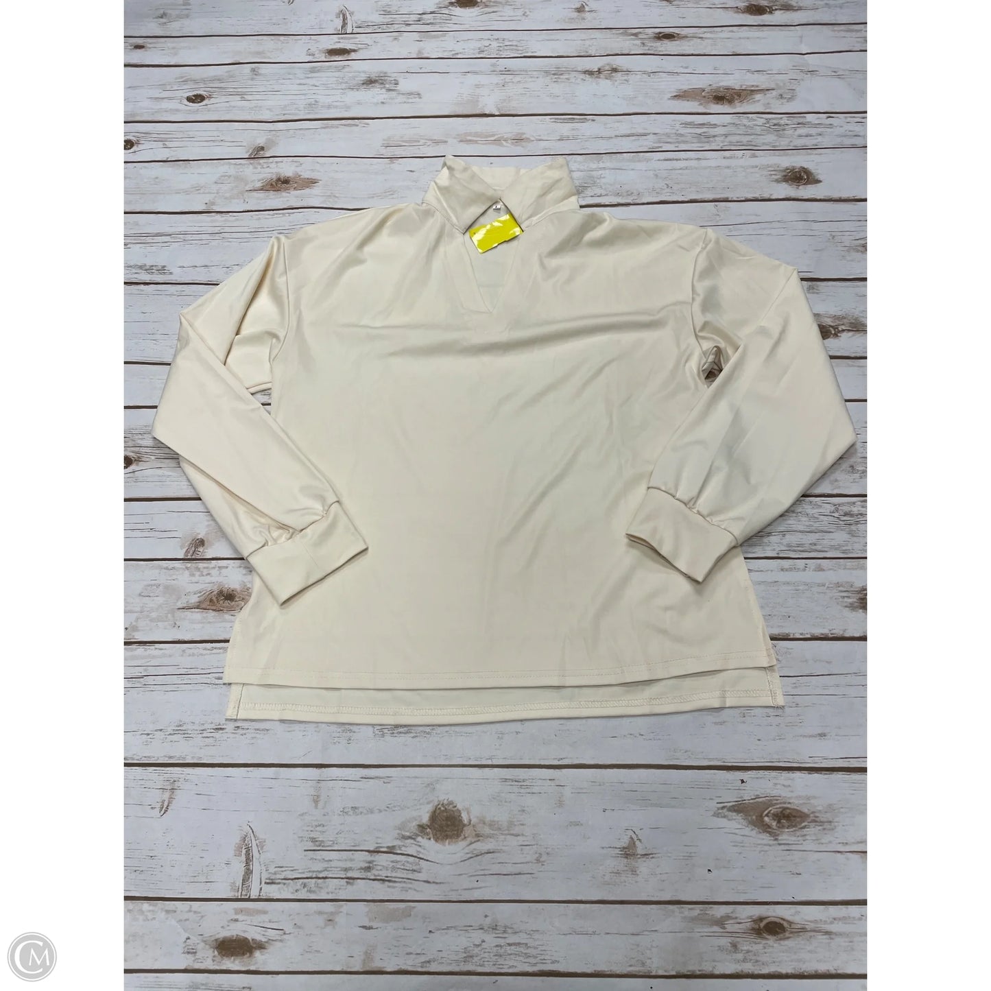 Pants Set 2pc By Cmf In Cream, Size: L