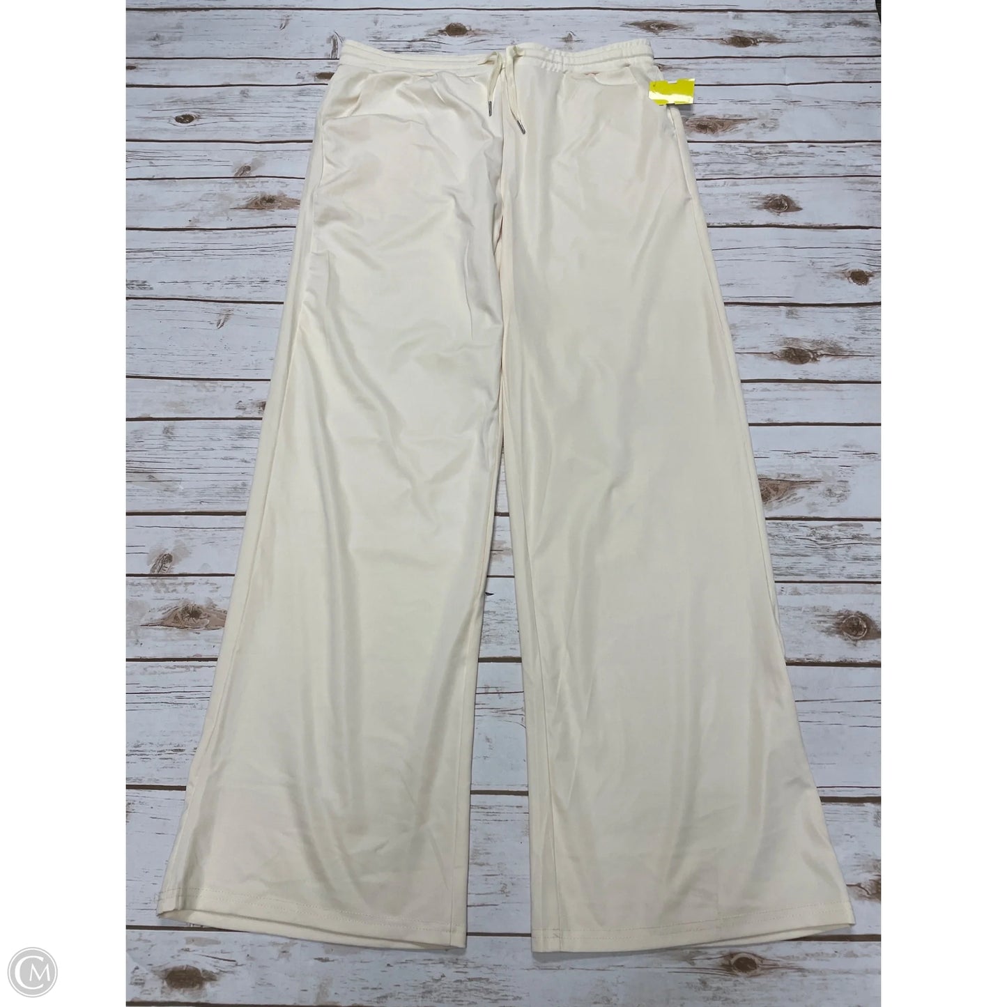 Pants Set 2pc By Cmf In Cream, Size: L