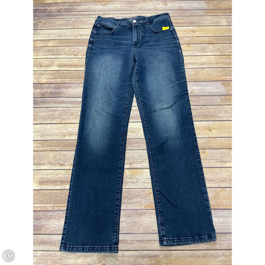 Jeans Straight By Maurices In Blue Denim, Size: 12l