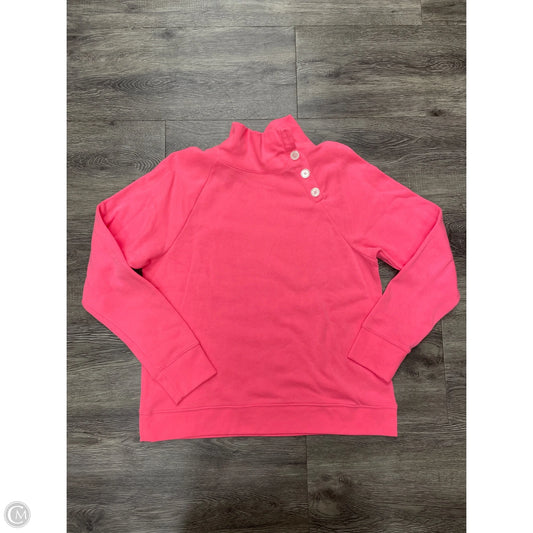 Sweatshirt Collar By J. Crew In Pink, Size: L