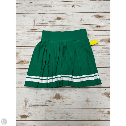 Athletic Skort By Sincerely Jules In Green & White, Size: Xs
