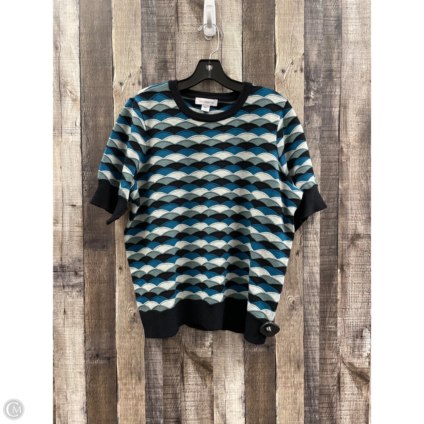 Sweater By Liz Claiborne In Multi-colored, Size: Xxl