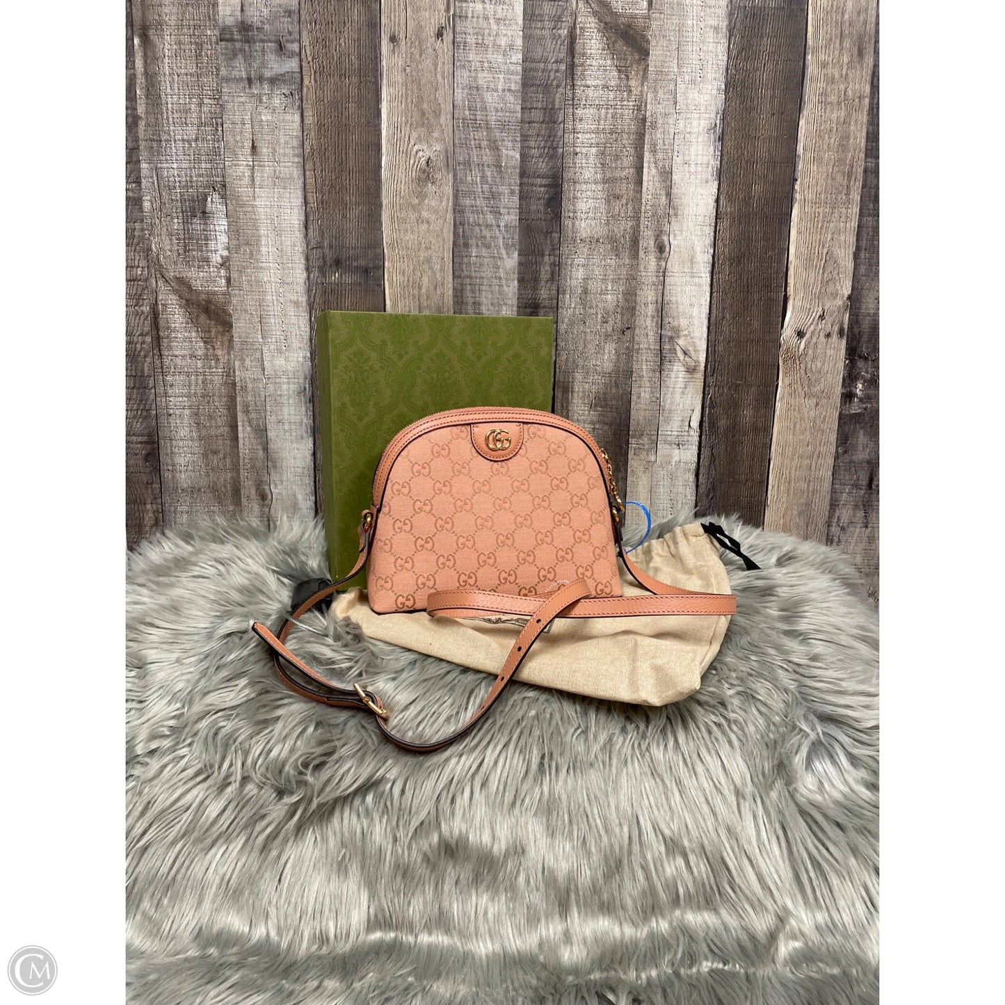 Crossbody Luxury Designer By Gucci, Size: Small