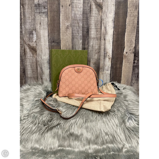 Crossbody Luxury Designer By Gucci, Size: Small