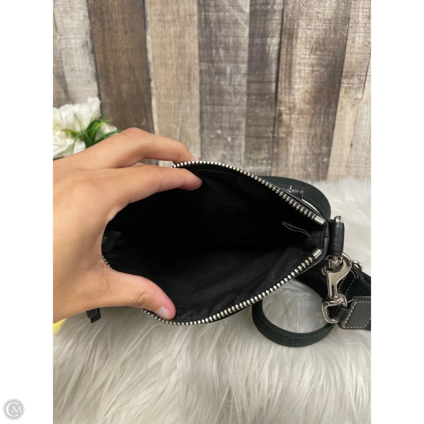 Crossbody Designer By Coach, Size: Medium