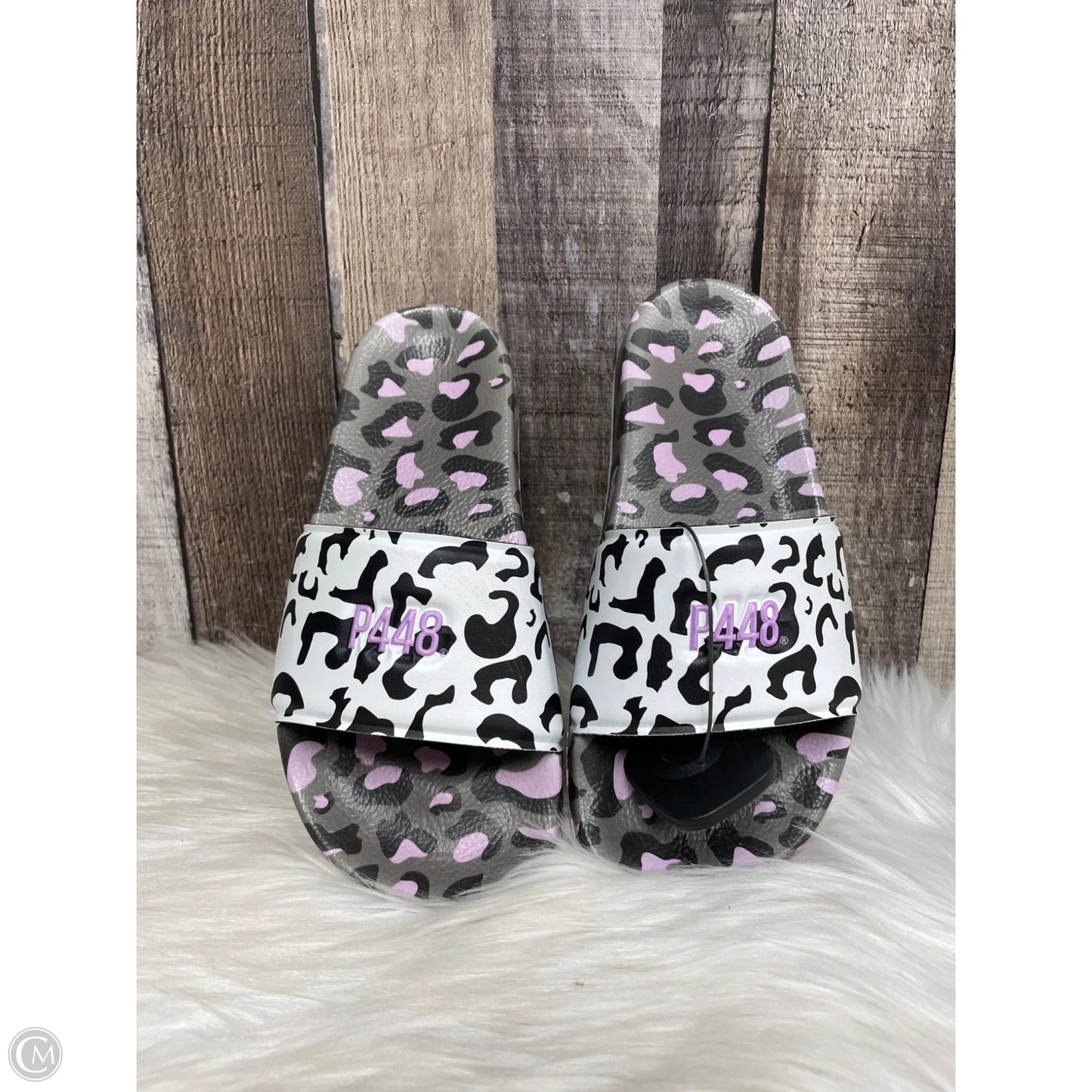 Sandals Flats By P448 In Camouflage Print, Size: 8