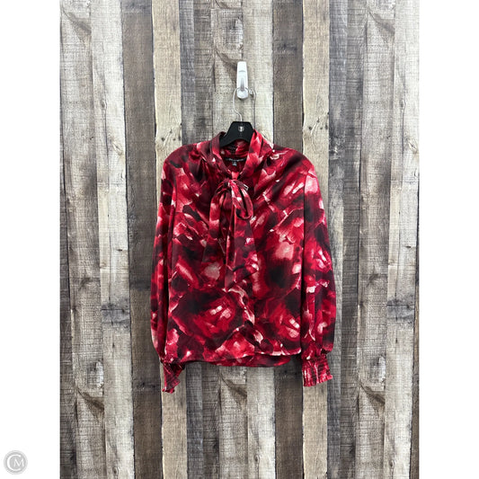 Top Long Sleeve By Clothes Mentor In Red, Size: Xs