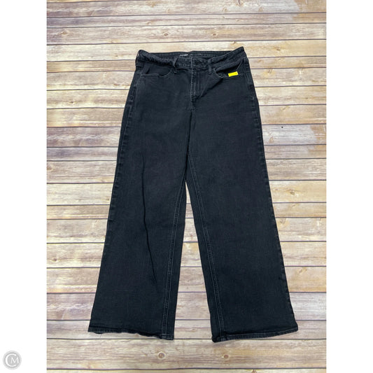 Jeans Wide Leg By Old Navy In Black Denim, Size: 12
