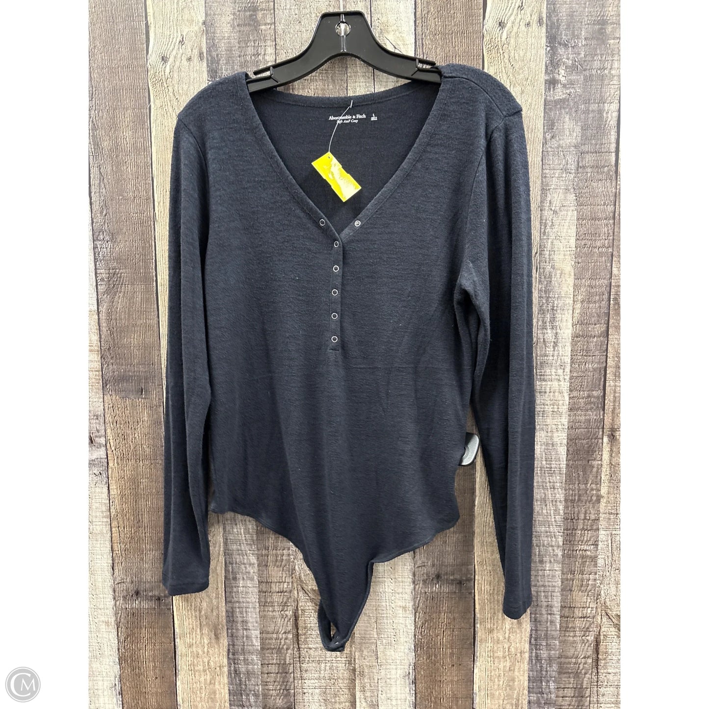 Bodysuit By Abercrombie And Fitch In Black, Size: L